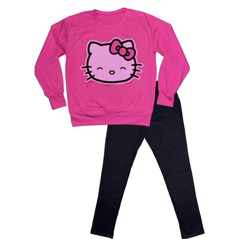 HELLO KITTY - Pijama Mujer Algodón Hello Kitty