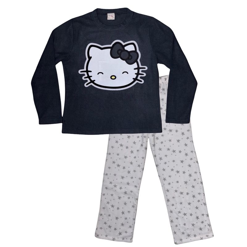 HELLO KITTY - Pijama Mujer Micropolar Hello Kitty