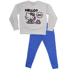 HELLO KITTY - Pijama Mujer Algodón