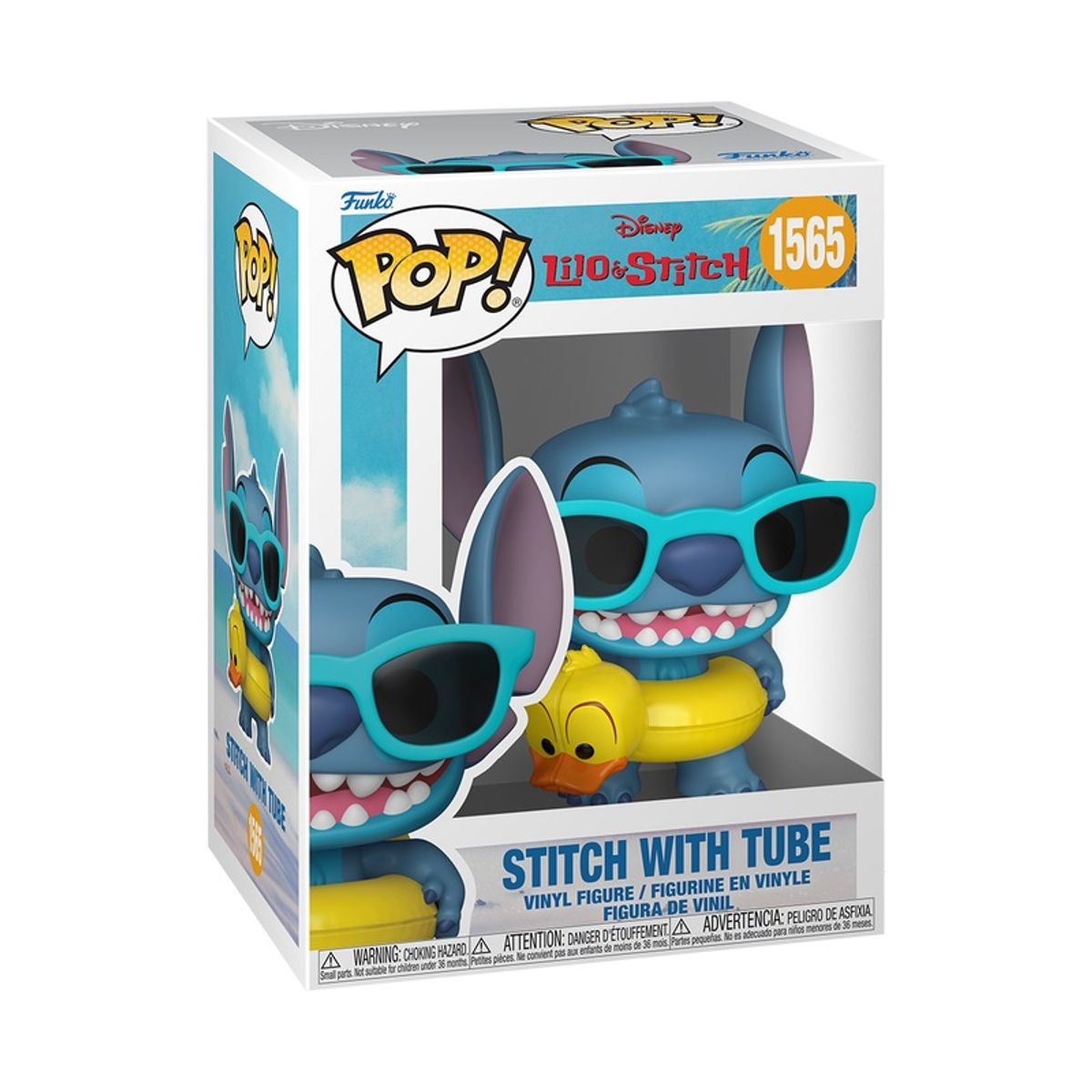 FUNKO - Funko Pop Disney Stitch Con Flotador 1565