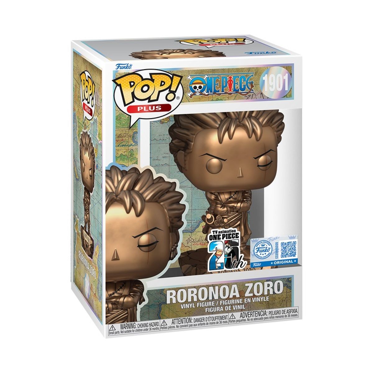 FUNKO - Funko Pop One Piece Estatua De Roronoa Zoro 1901