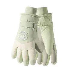 BLWOENS - Guantes de abrigo de invierno para mujeres - Verde