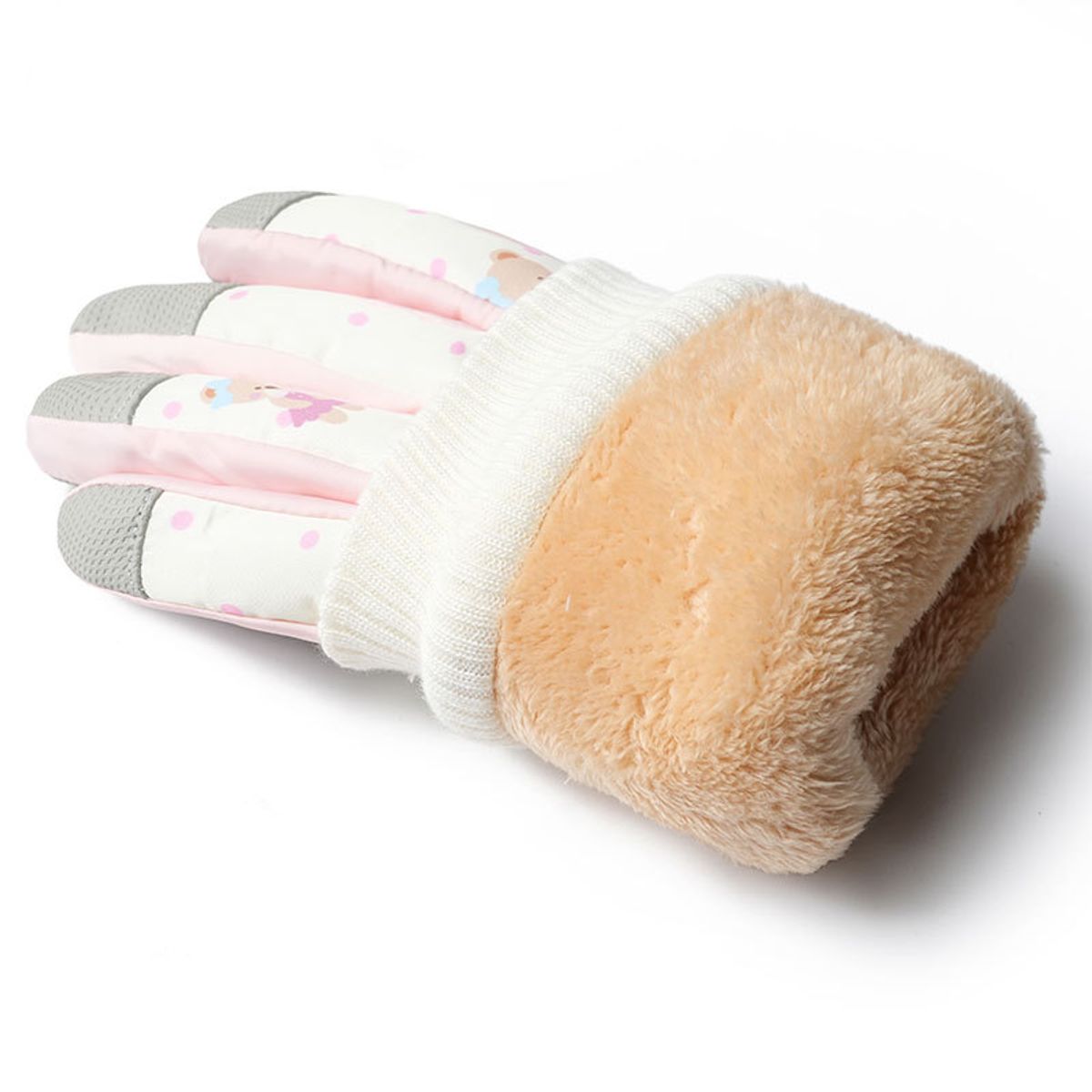 BLWOENS - Guantes de abrigo de invierno para mujeres - Rosa