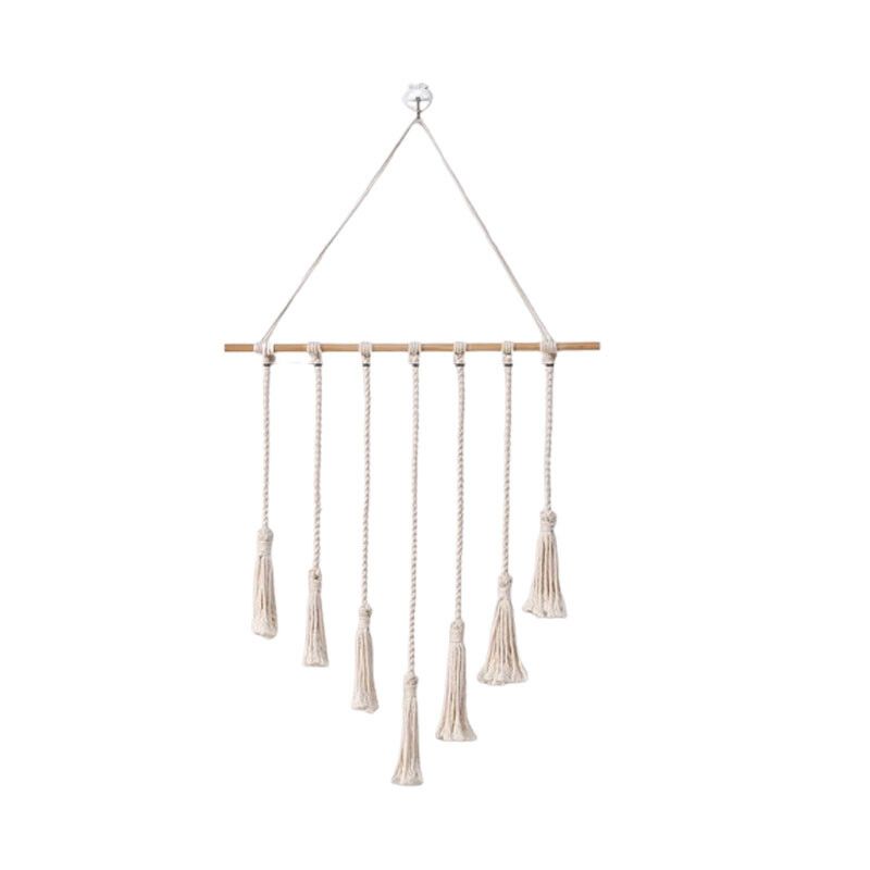 DANWEILE - Colgante Decorativo de Macramé Estilo Boho Chic Cascada