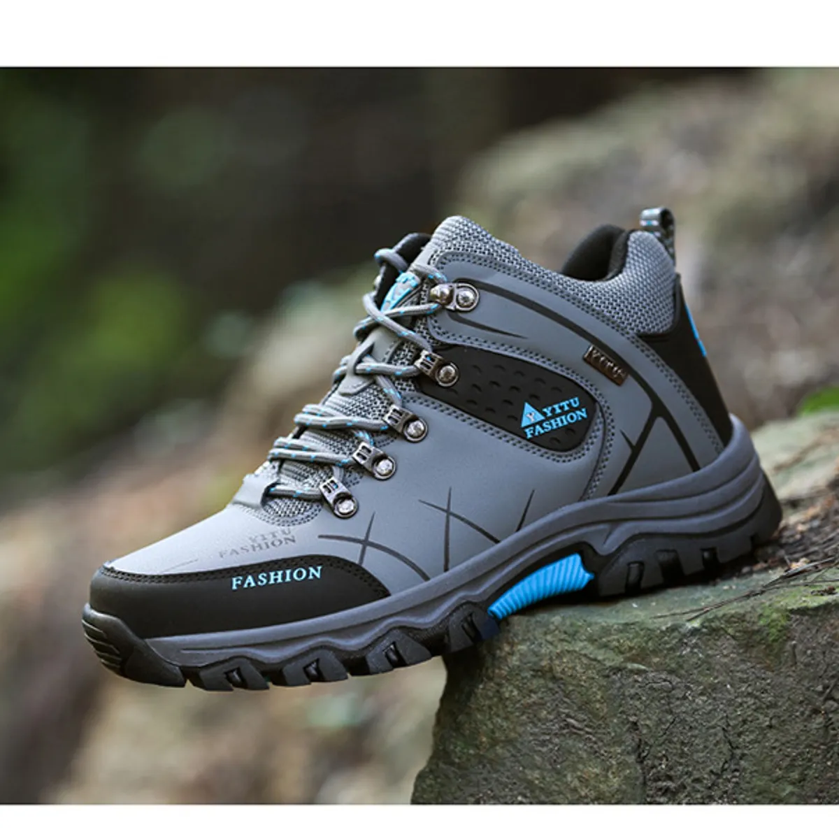 TIOZONEY - Zapatos de montaña para hombre