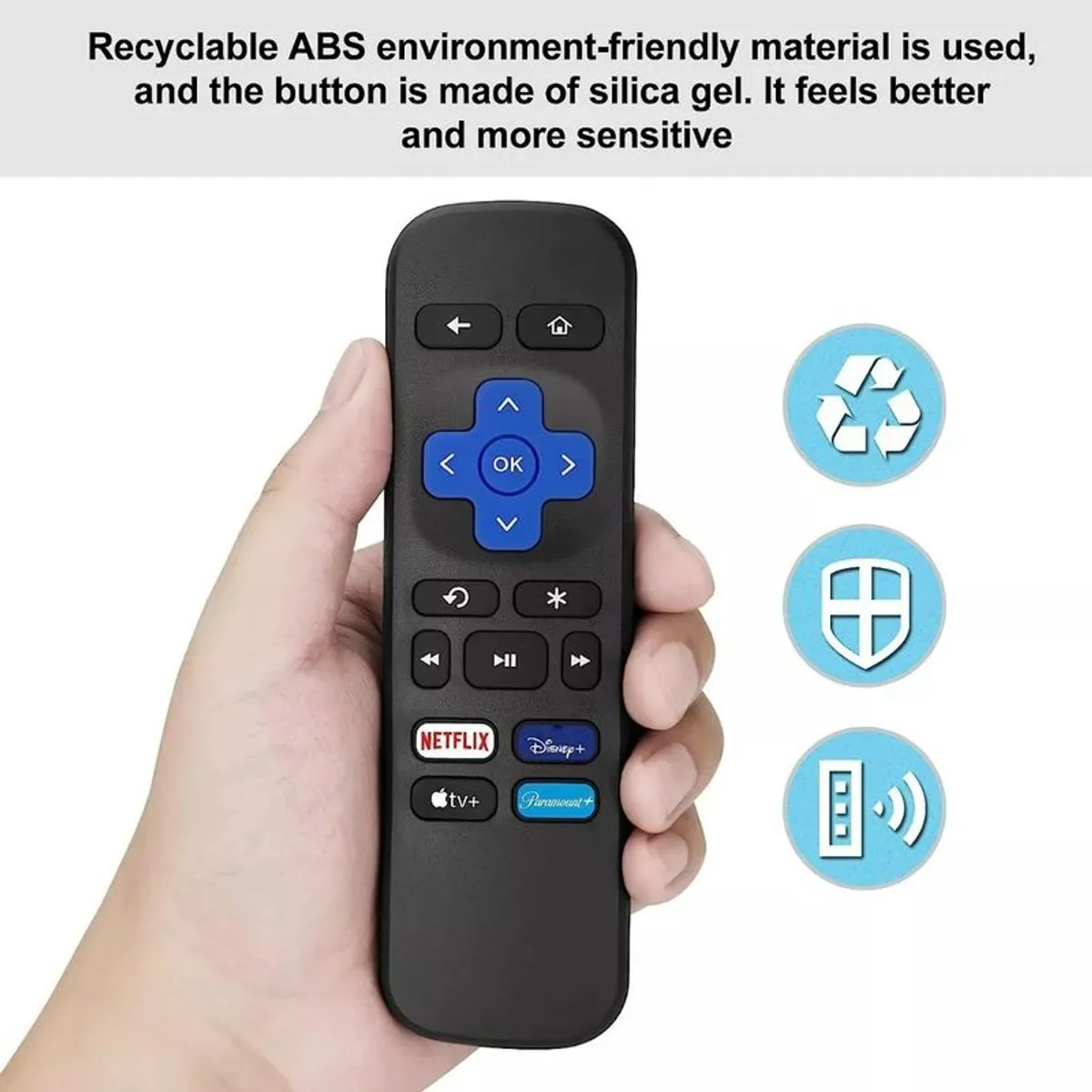 GENERICO - Control Remoto Universal Compatible Con Roku Premiere.