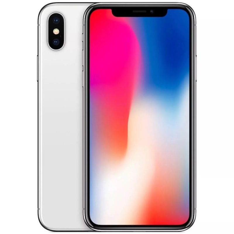 APPLE - Apple iPhoneX 64GB Silver Reacondicionado
