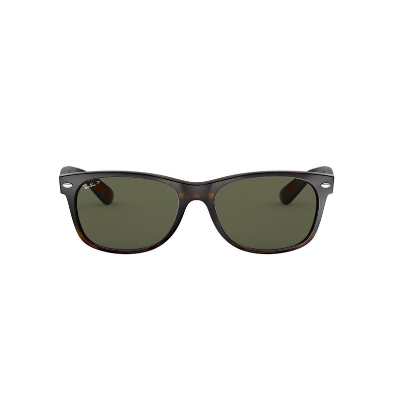 RAY BAN - Lentes de Sol RB2140 Wayfarer Classic Tortuga Carey Polarizados Verde