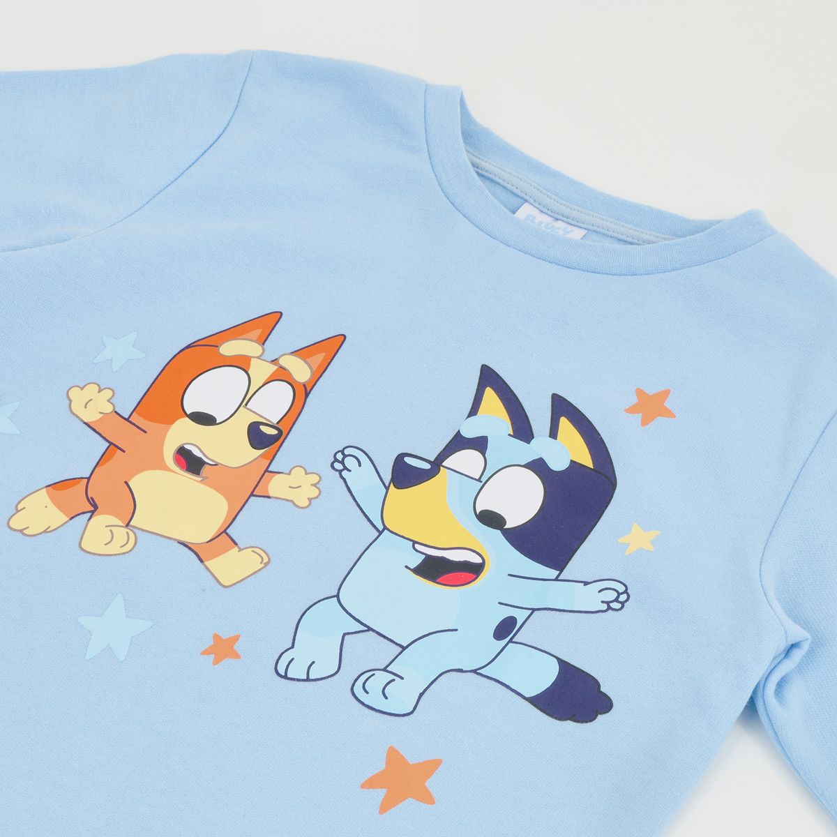 BLUEY - Pijama Niño Estrellas Celeste Bluey