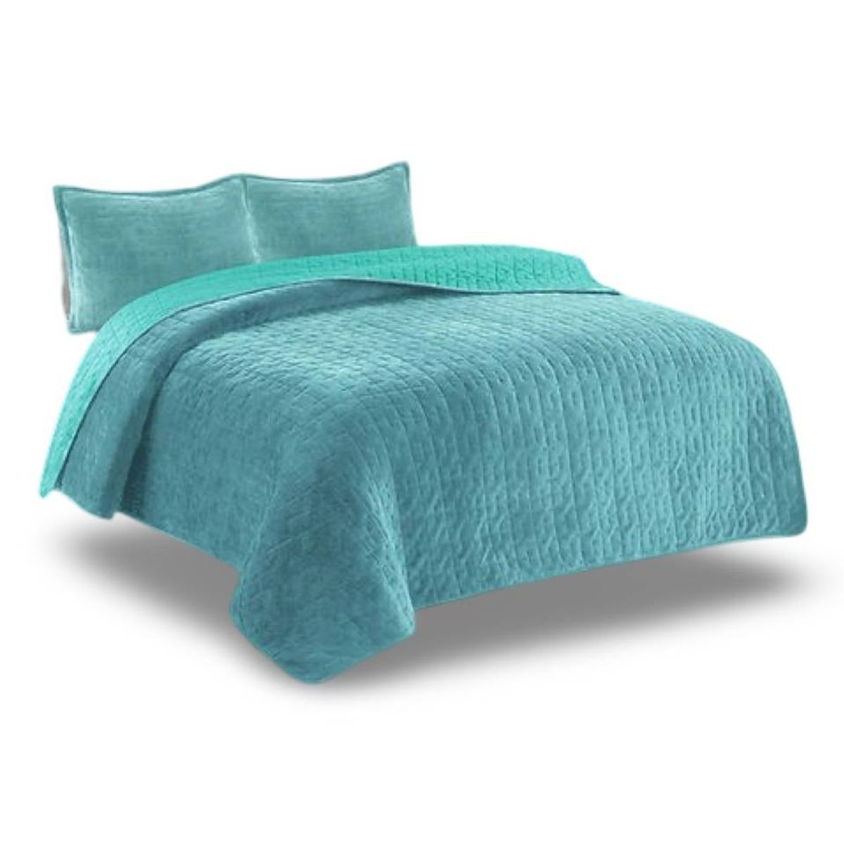 GENERICO - CUBRECAMA QUILT PLUSH DELGADO 2PLAZAS 230X250CM GS06.