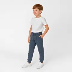 LENGA - Pantalón Jogger Niño Unisex Algodón Orgánico Pudú Lenga®