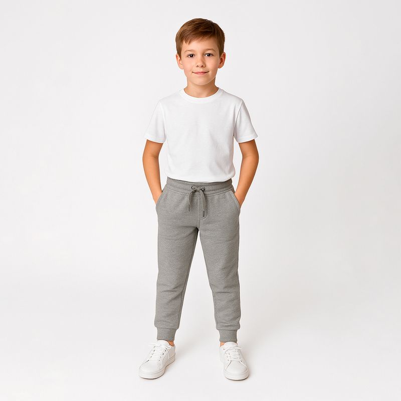 LENGA - Pantalón Jogger Niño Unisex Algodón Orgánico Pudú Lenga®