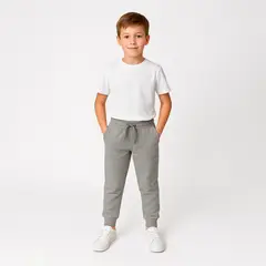 LENGA - Pantalón Jogger Niño Unisex Algodón Orgánico Pudú Lenga®