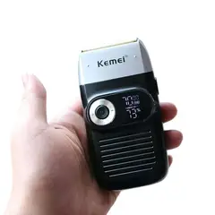 MALIK - Kemei KM2026 La afeitadora recargable que estabas buscando