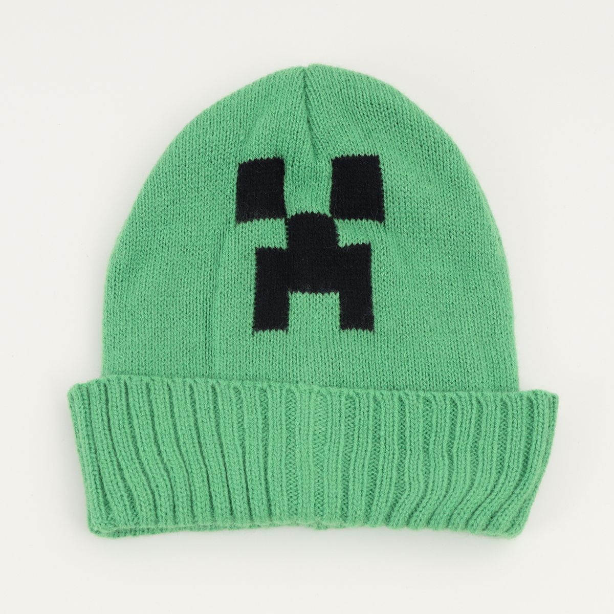 MINECRAFT - Gorro Niño Creeper Verde Minecraft