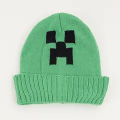 MINECRAFT - Gorro Niño Creeper Verde