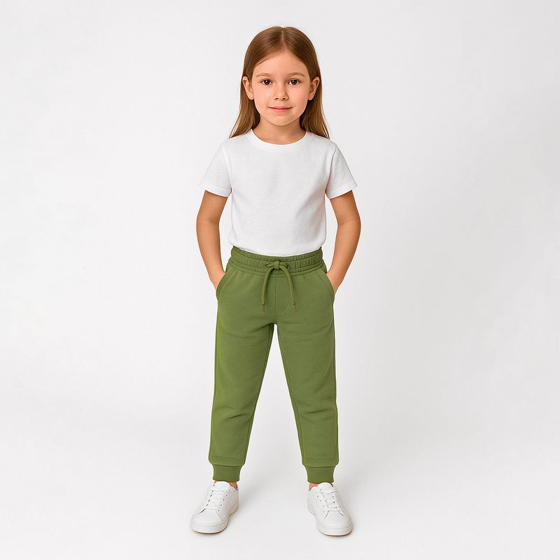 LENGA - Pantalón Jogger Niño Unisex Algodón Orgánico Pudú Lenga®