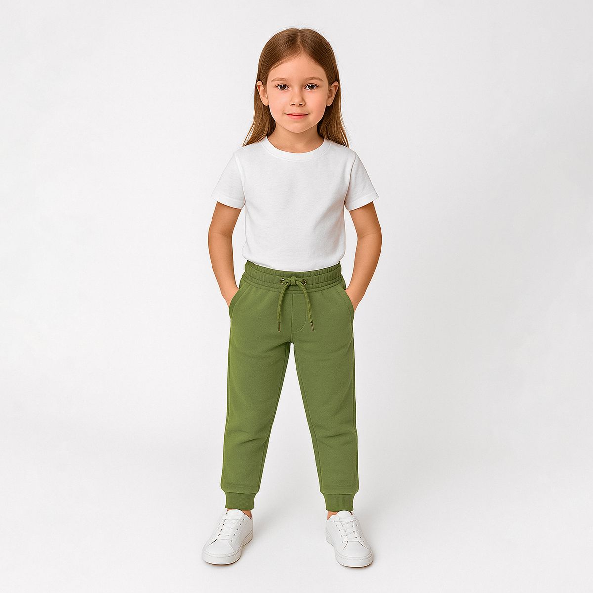 LENGA - Pantalón Jogger Niño Unisex Algodón Orgánico Pudú Lenga