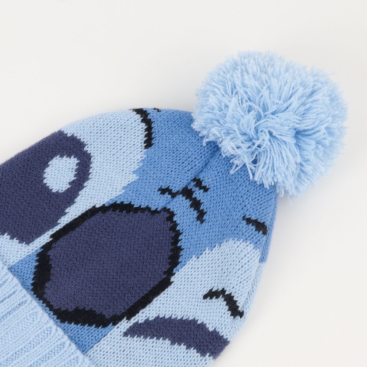 DISNEY - Gorro Niña Lilo & Stitch Face Celeste Disney