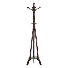 MSA MUEBLES SANTA ANA - Perchero Madera Trípode