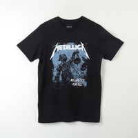 Polera Manga Corta Hombre Justice Negro