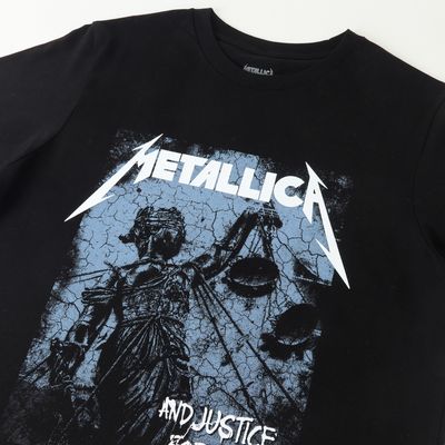 Imagen 2 del producto Polera Manga Corta Hombre Justice Negro