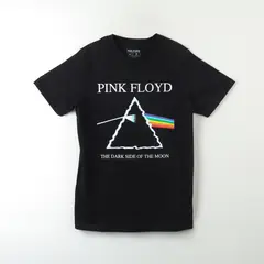 PINK FLOYD - Polera Manga Corta Hombre The Dark Side Negro