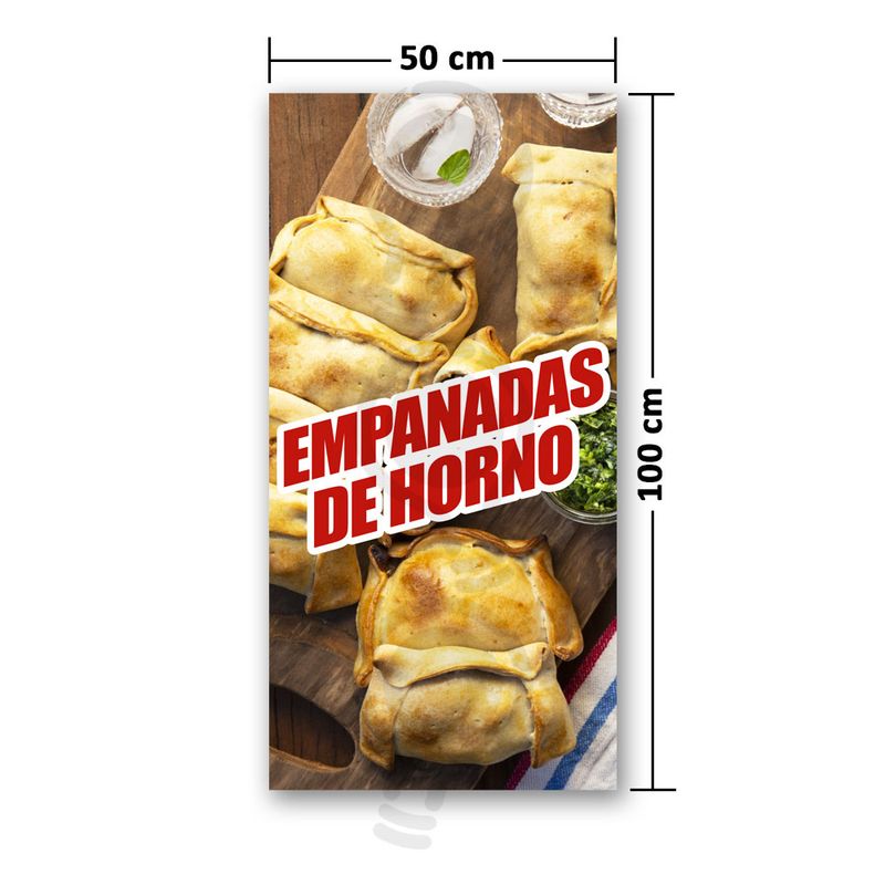 GENERICO - Pendón Empanadas de horno  Listo para colgar