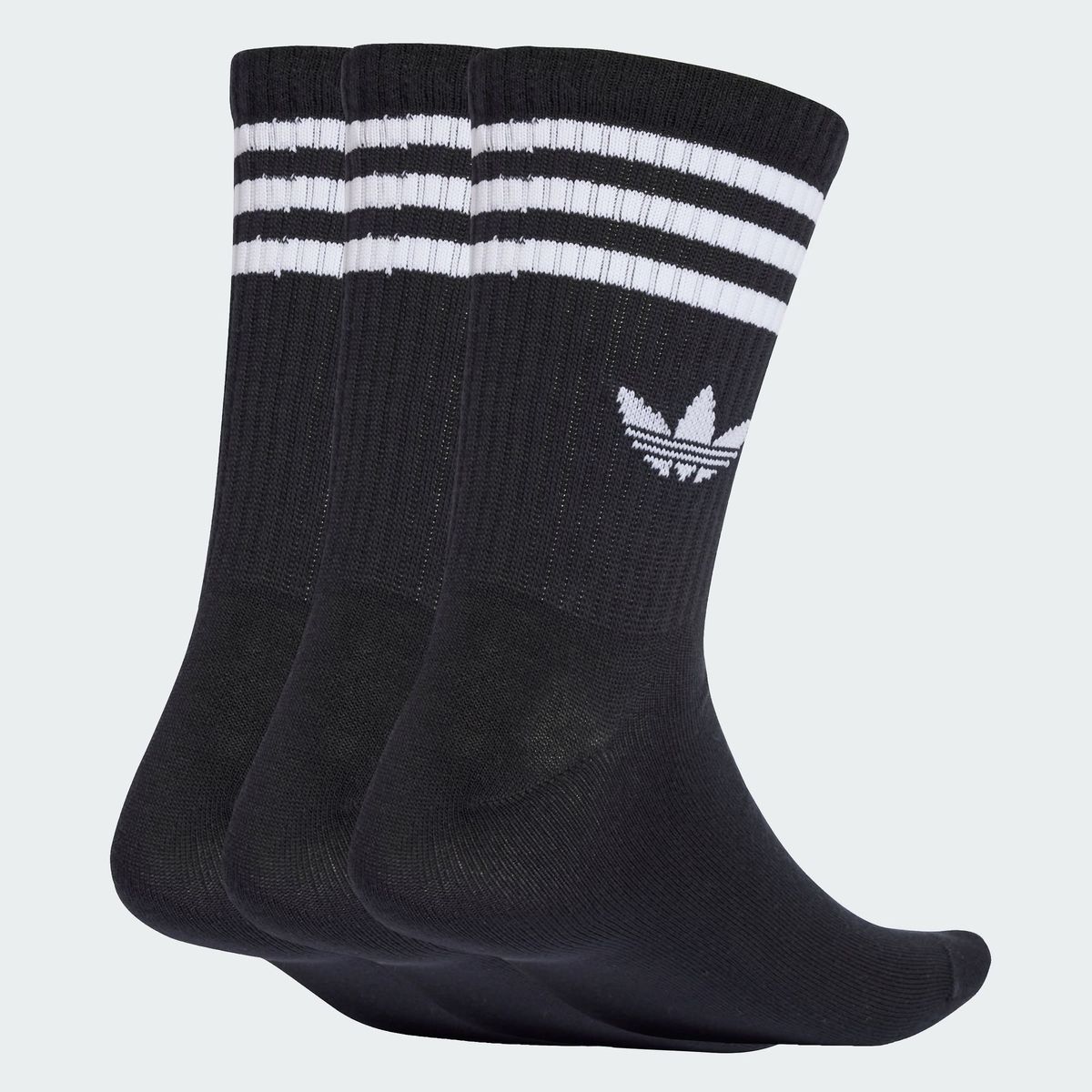 ADIDAS - Calcetines clásicos con las 3 Tiras, 3 pares