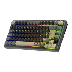 ROYAL KLUDGE - Teclado Mecánico Inalámbrico RKM75 Phantom 75% Español