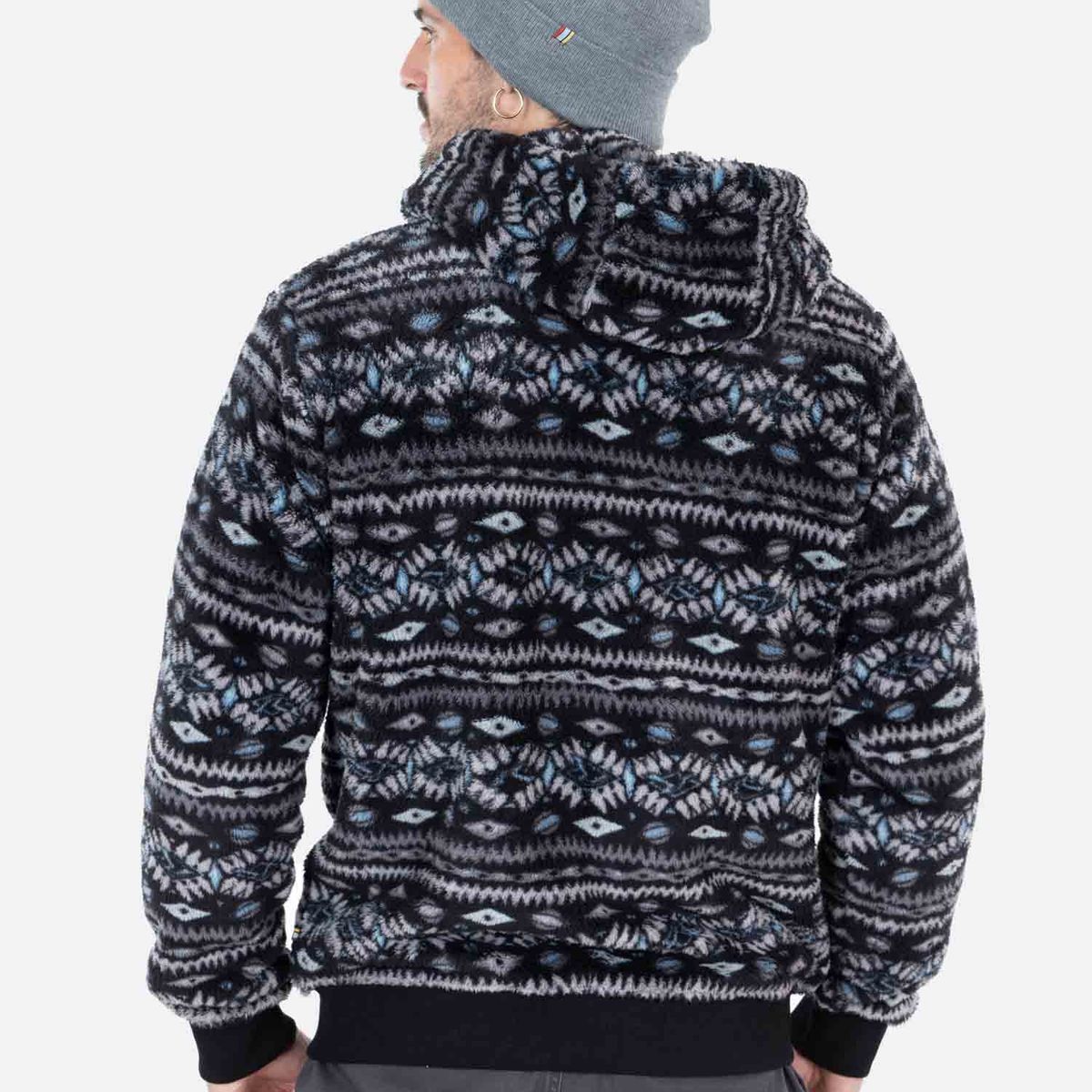 RUSTY - Poleron Drip Multicolor Hombre Rusty - Multicolor.