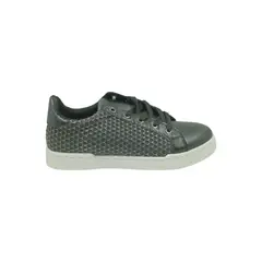 HERIEL - Zapatilla Negra Plataforma Mujer.