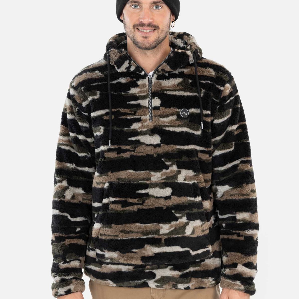 RUSTY - Poleron Glow Multicolor Hombre Rusty - Multicolor