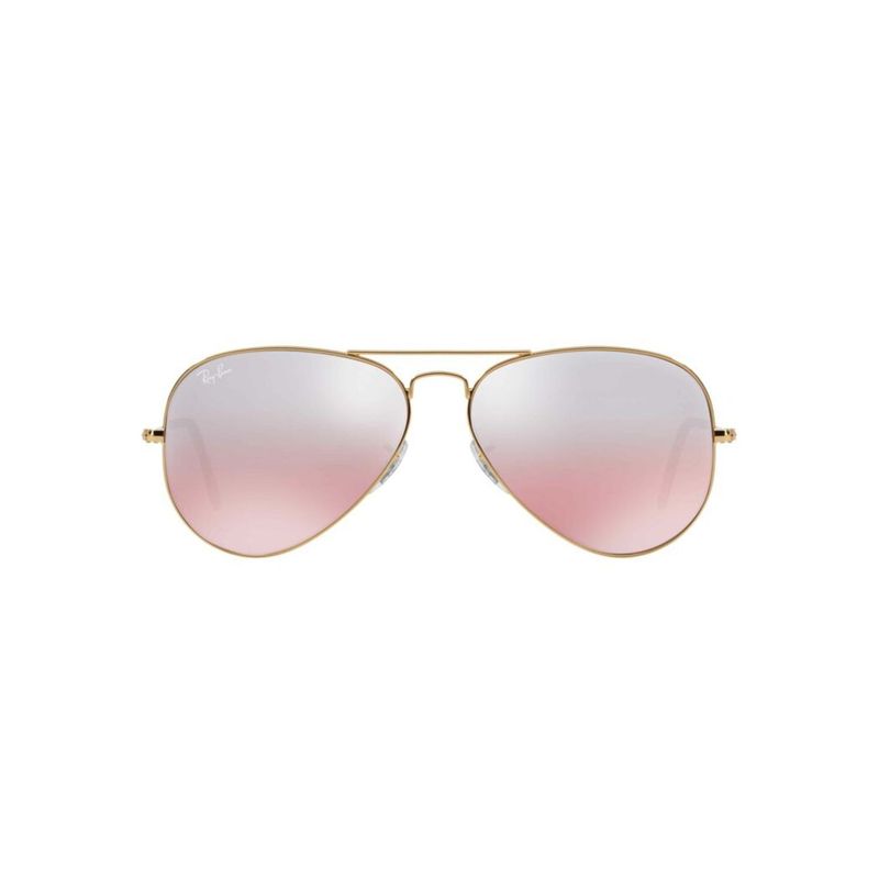 RAY BAN - Lentes de Sol RB3025 Aviator  Dorado  Rosado Flash