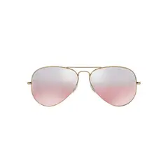 RAY BAN - Lentes de Sol RB3025 Aviator Dorado Rosado Flash