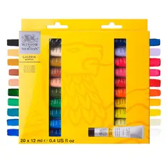 WINSOR AND NEWTON - Set Inicial Acrílico Galería Winsor & Newton 20x12ml