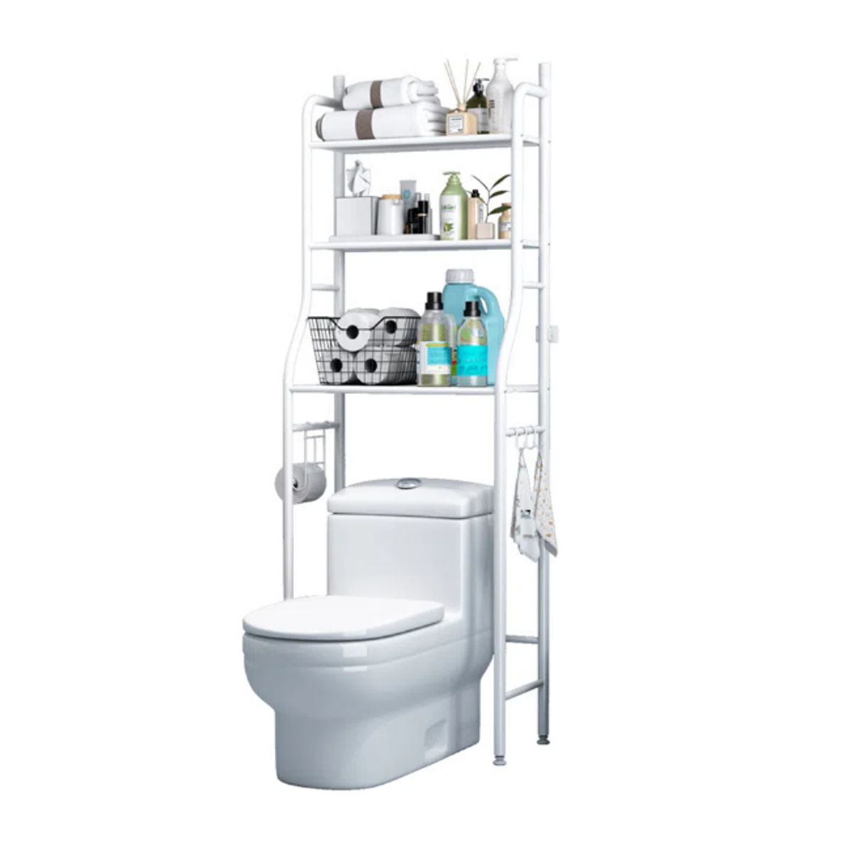 IRM - Rack Organizador Para Baño Estante De Inodoro