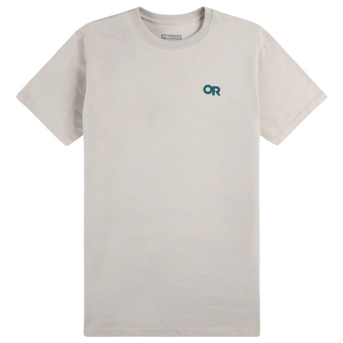 OUTDOOR RESEARCH - Polera Outdoor Research Lockup Back Logo Gris