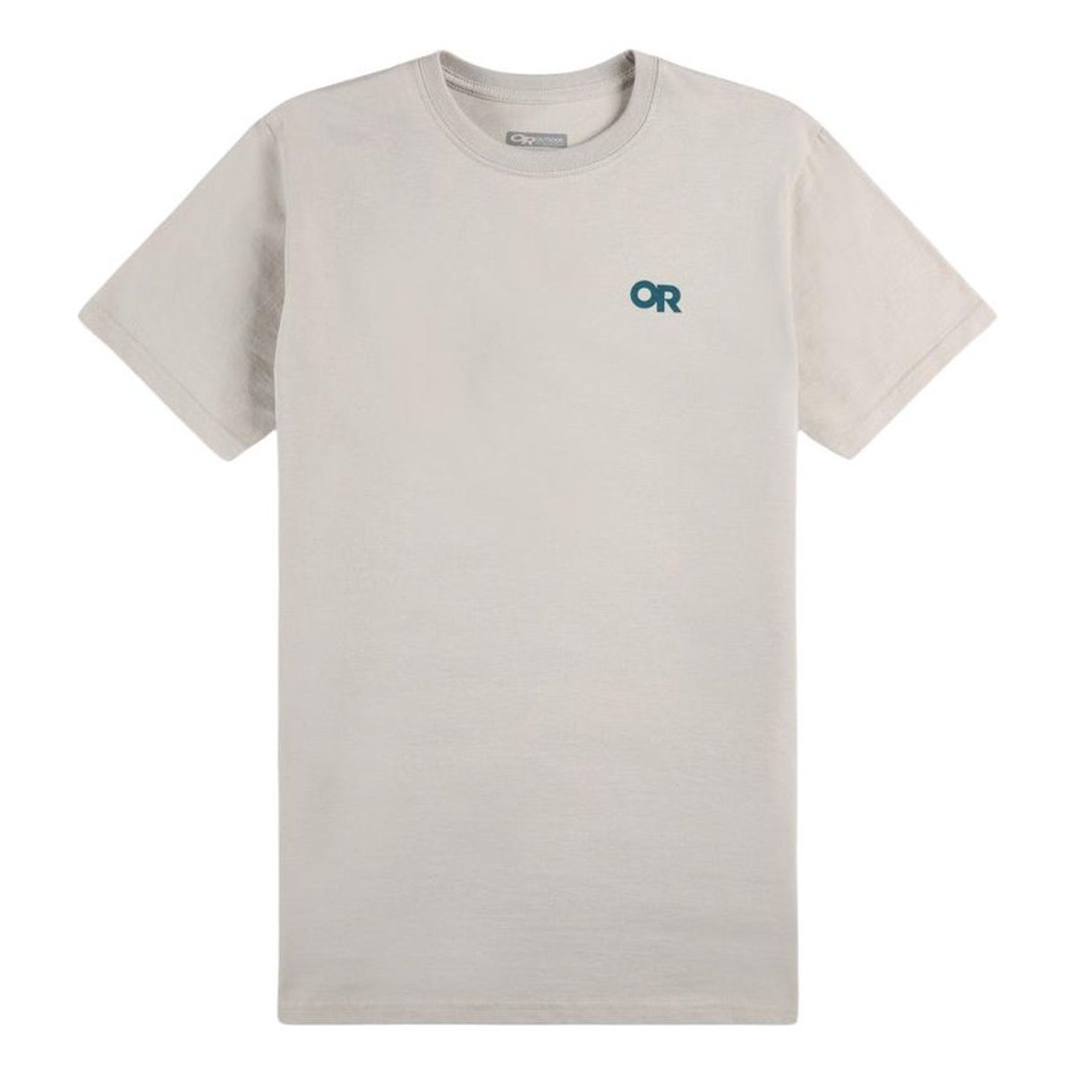 OUTDOOR RESEARCH - Polera Outdoor Research Lockup Back Logo Gris