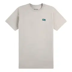 OUTDOOR RESEARCH - Polera Lockup Back Logo Gris
