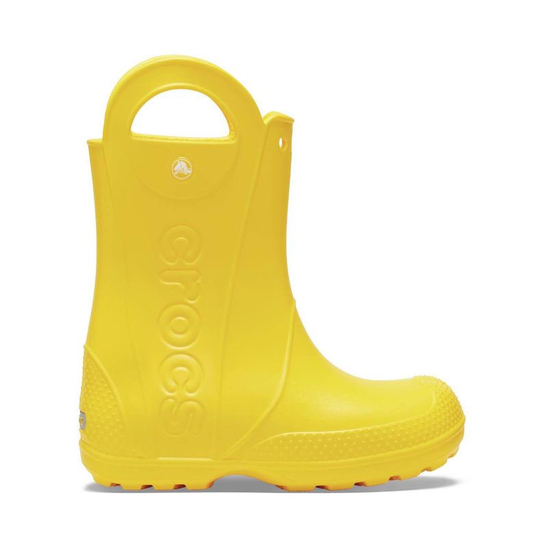 CROCS - Bota de agua Crocs Niña Handle It Boot K Amarillo CROCS