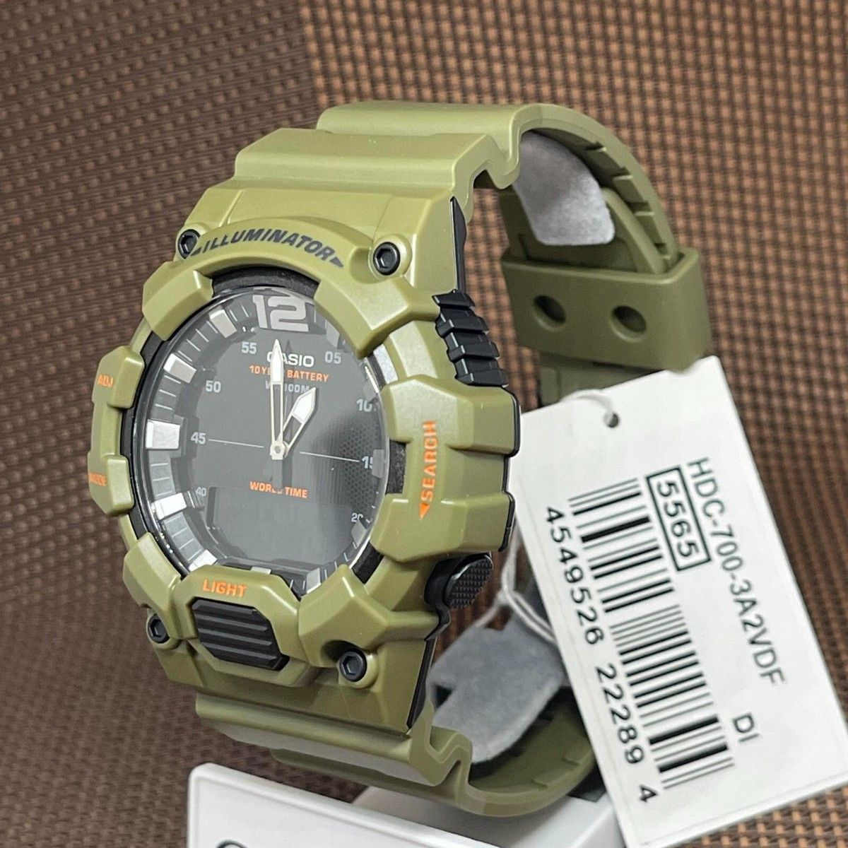 CASIO - CASIO HDC700-3A2 HOMBRE DATABANK ILUMINATOR