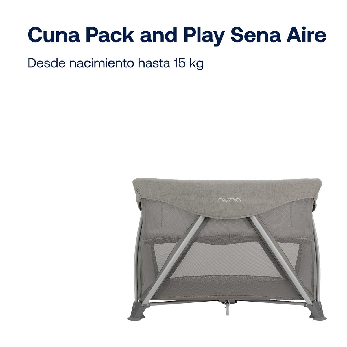 NUNA - Cuna Pack and Play Sena Aire Frost