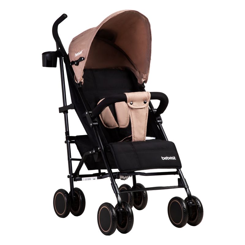BEBESIT - Coche Paragua Khronos Beige Rosado Bebesit