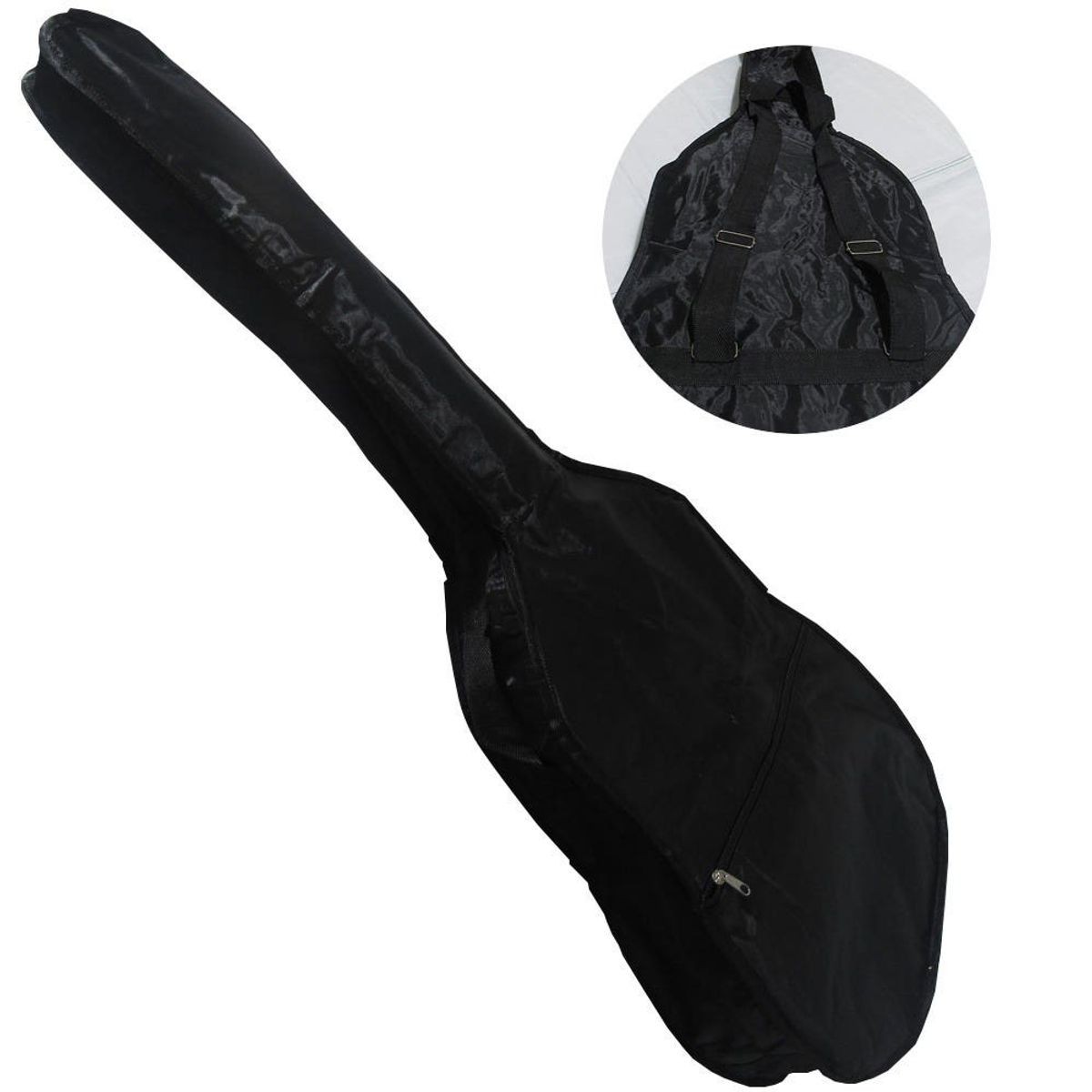 ALAGUEZ - Guitarra Clásica Negra 39P cBolso Alaguez