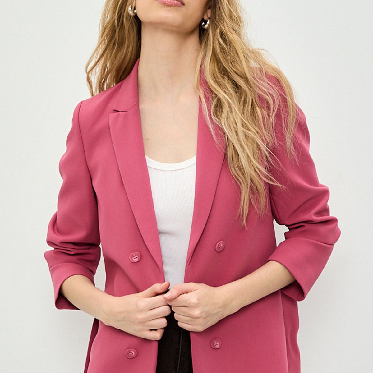 IO - Blazer Rosado Mujer Io