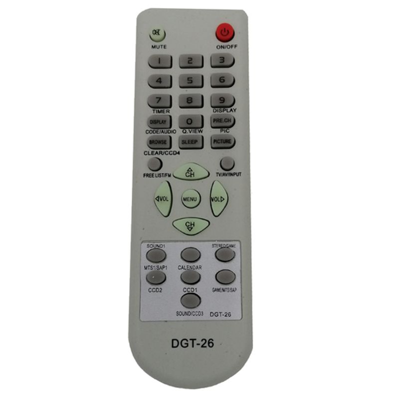 GENERICO - CONTROL REMOTO COMPATIBLE CON TV ANTIGUA IRT