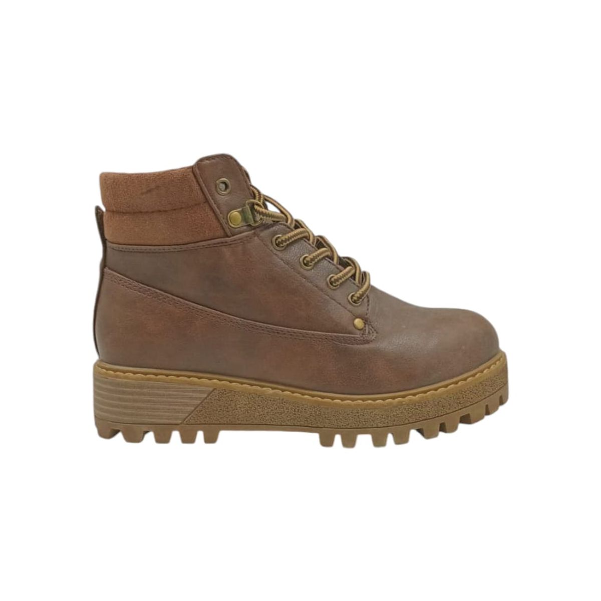 HERIEL - Botin Café Plataforma Mujer