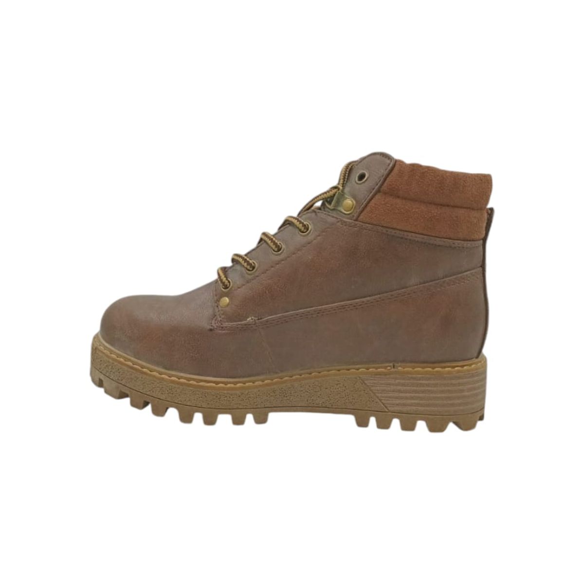 HERIEL - Botin Café Plataforma Mujer