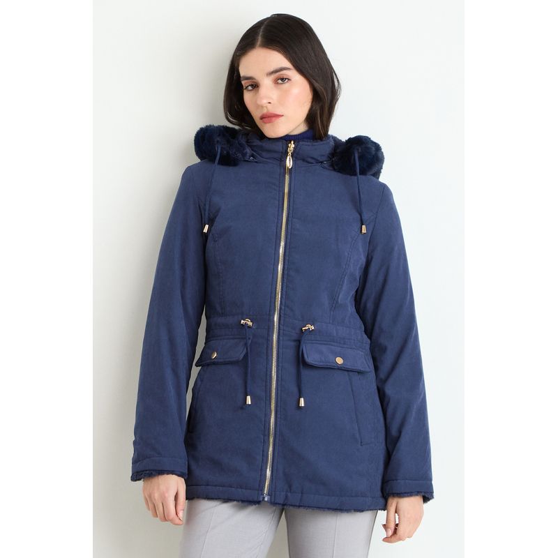 ASH - Chaqueton Azul Marino Mujer Ash